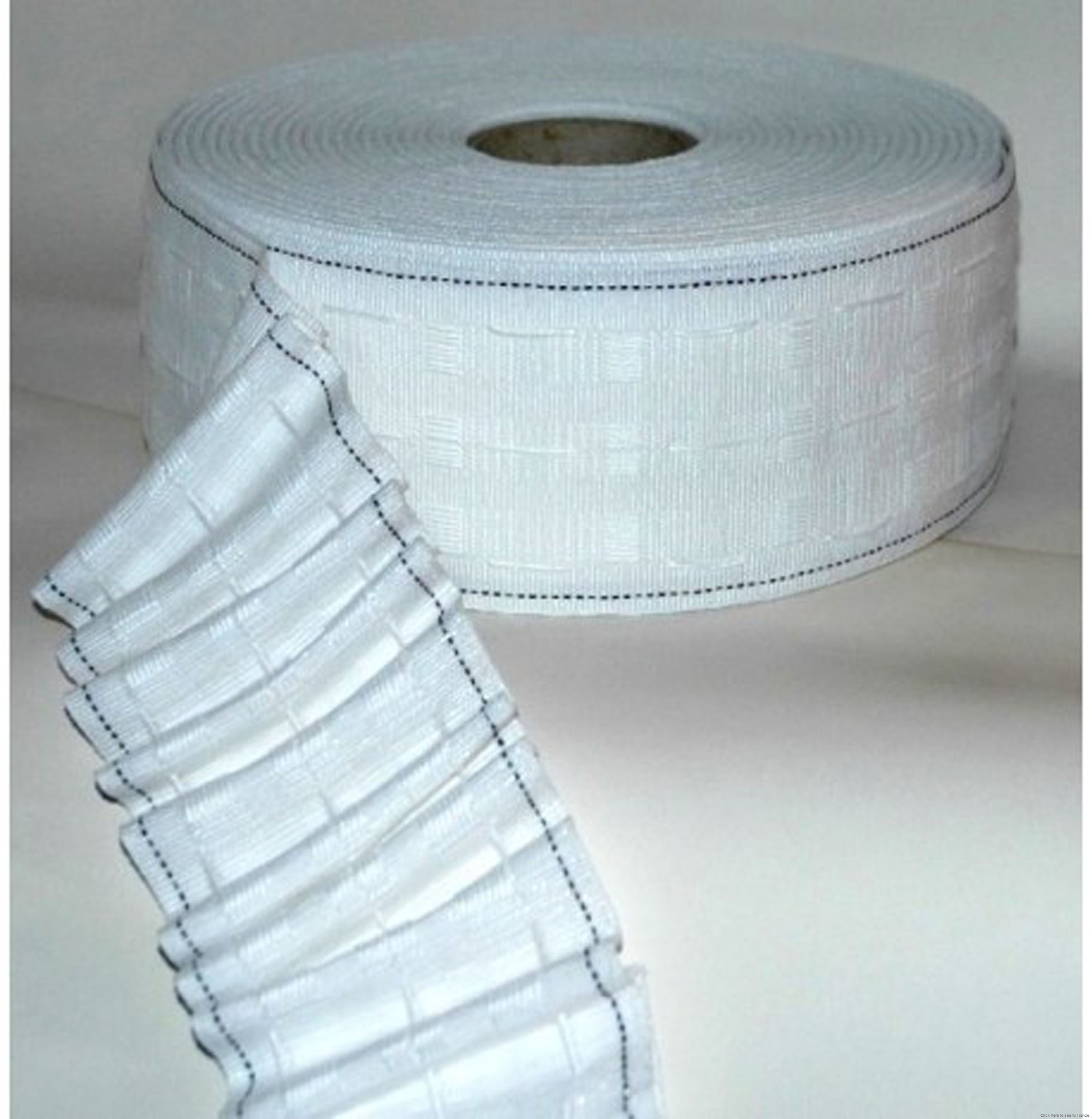 Haberdashery Curtain Tape Curtain Tape 3" wide 3" Curtain