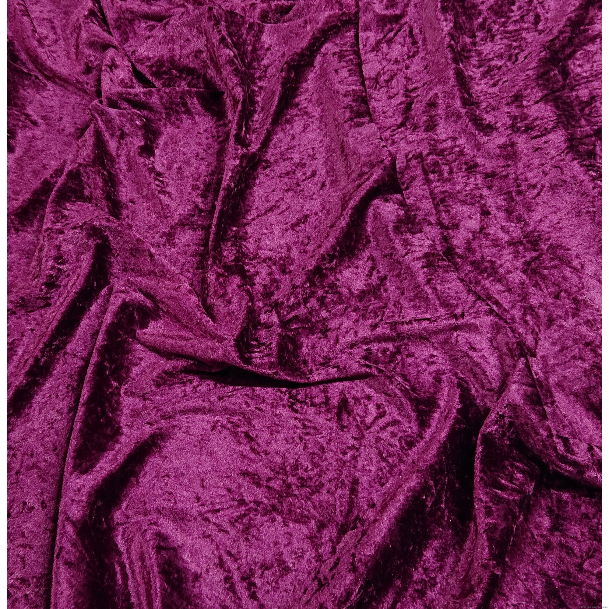 Fabrics :: CRUSHED VELVET :: Crushed Velvet- Grape. Sold By The Metre.