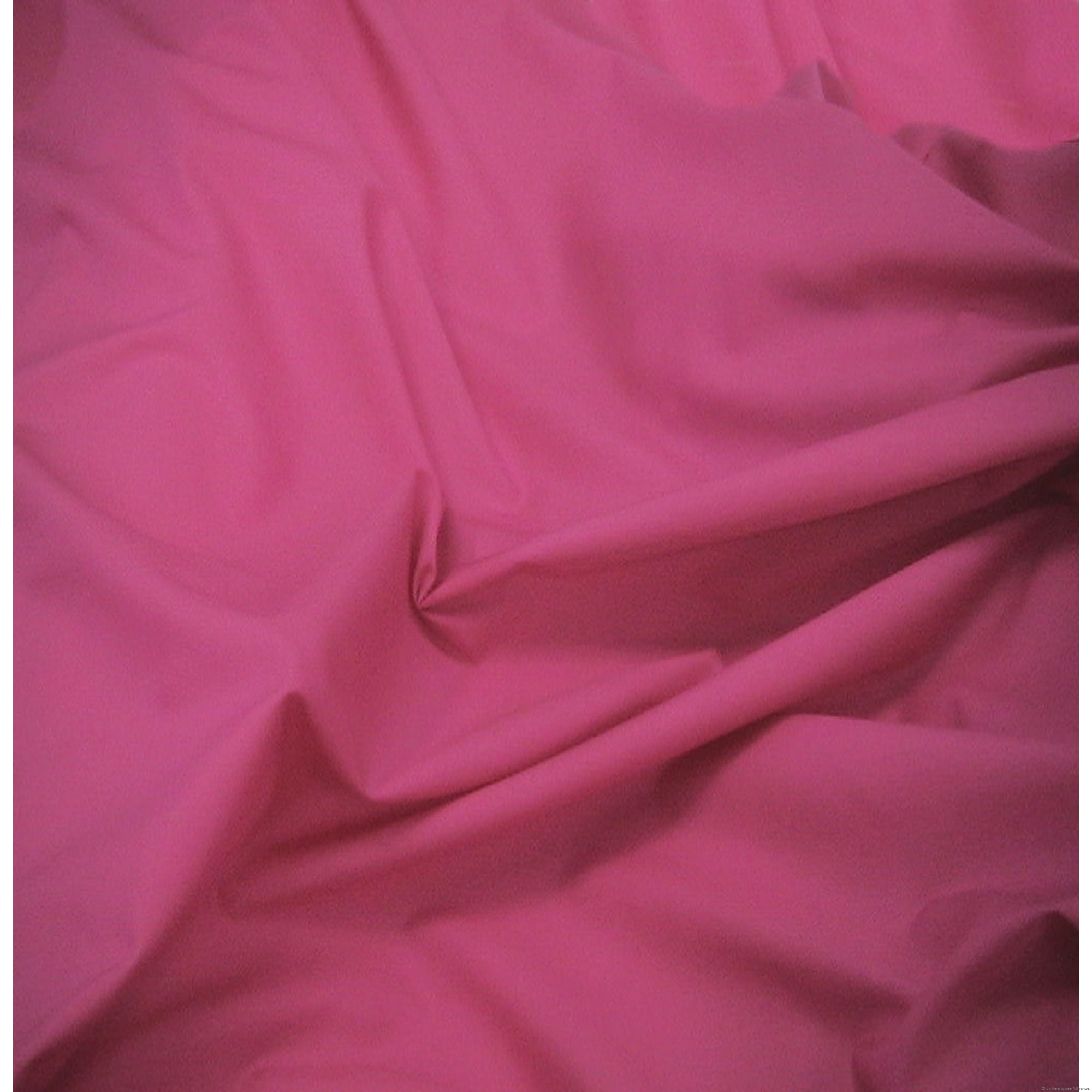 per metre Pink Polycotton  Fabric 112cm Wide 